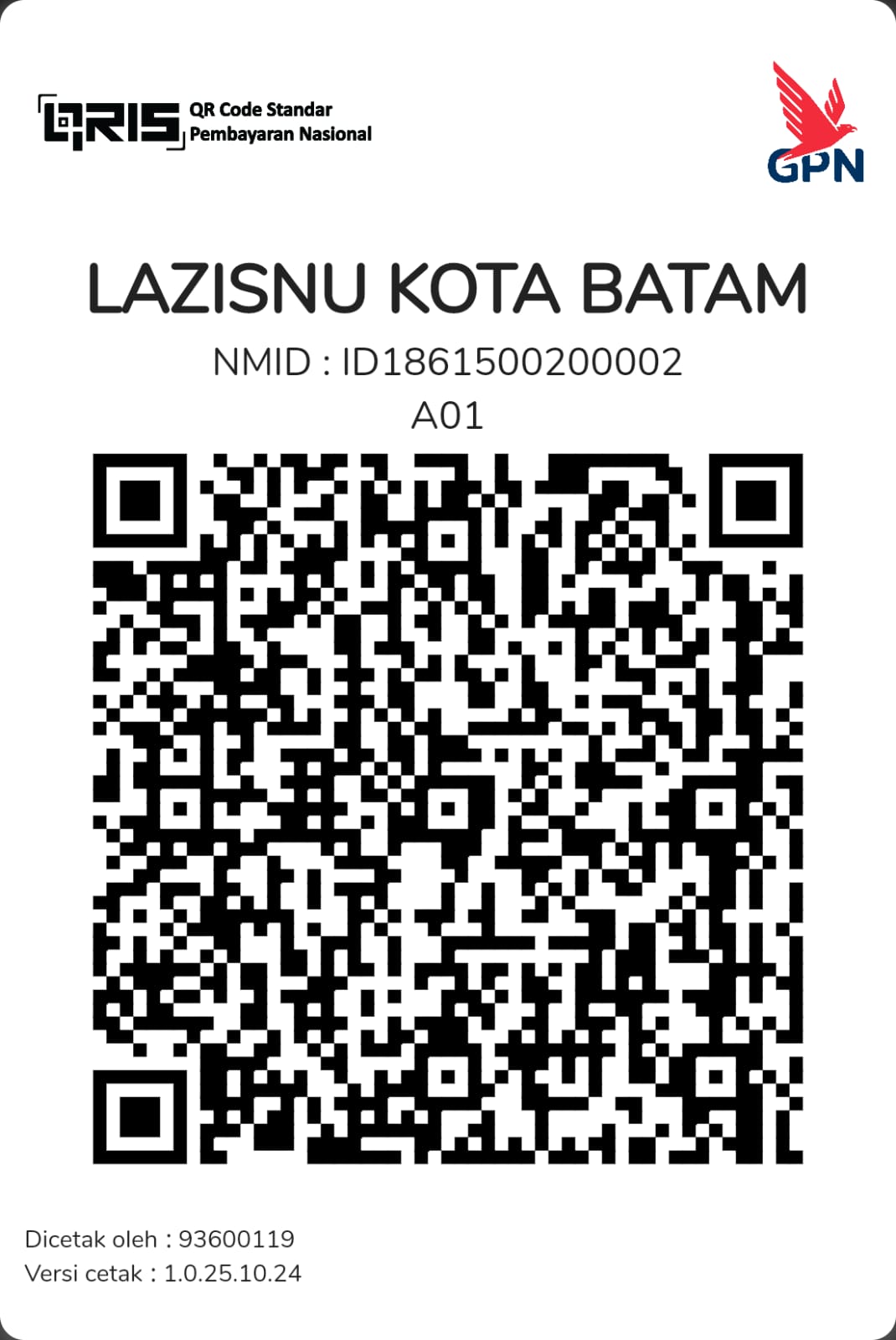 QRIS Zakat